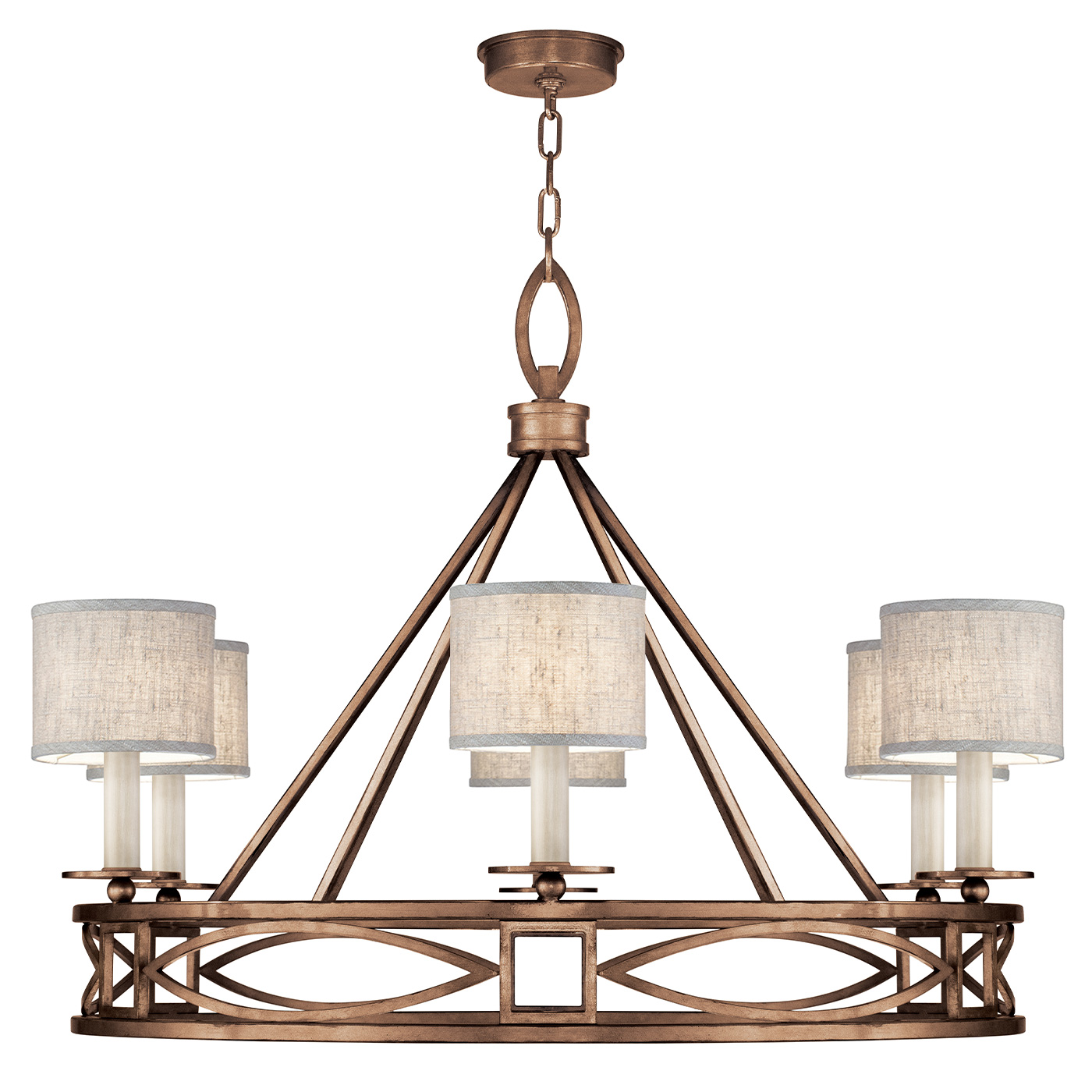 Cienfuegos 39.5"W Round Chandelier