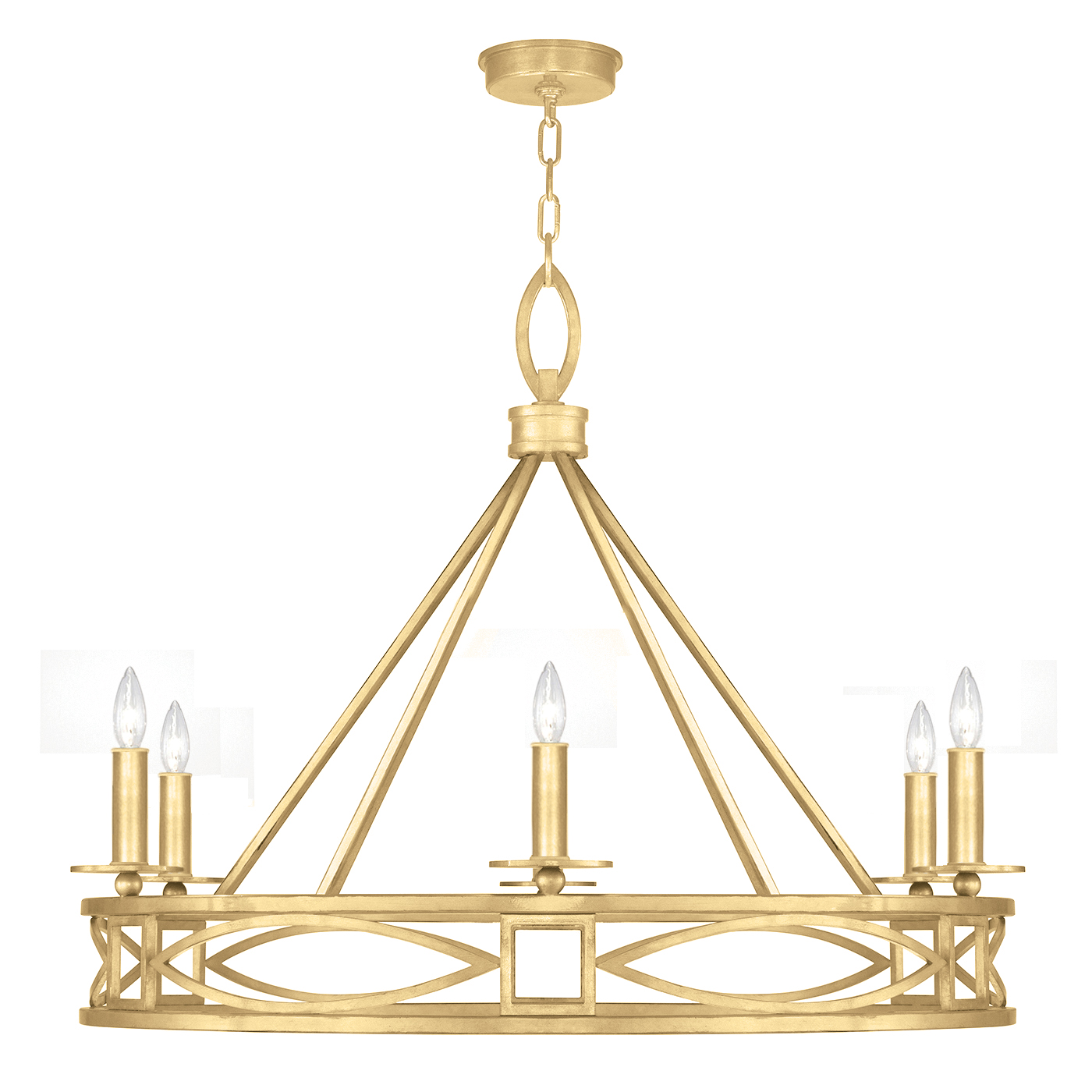 Cienfuegos 37.5"W Round Chandelier