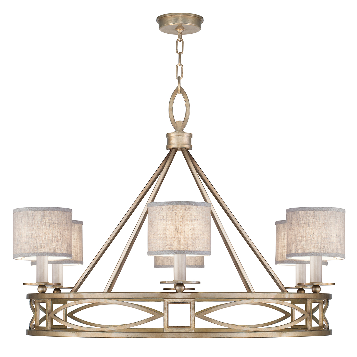 Cienfuegos 39.5"W Round Chandelier