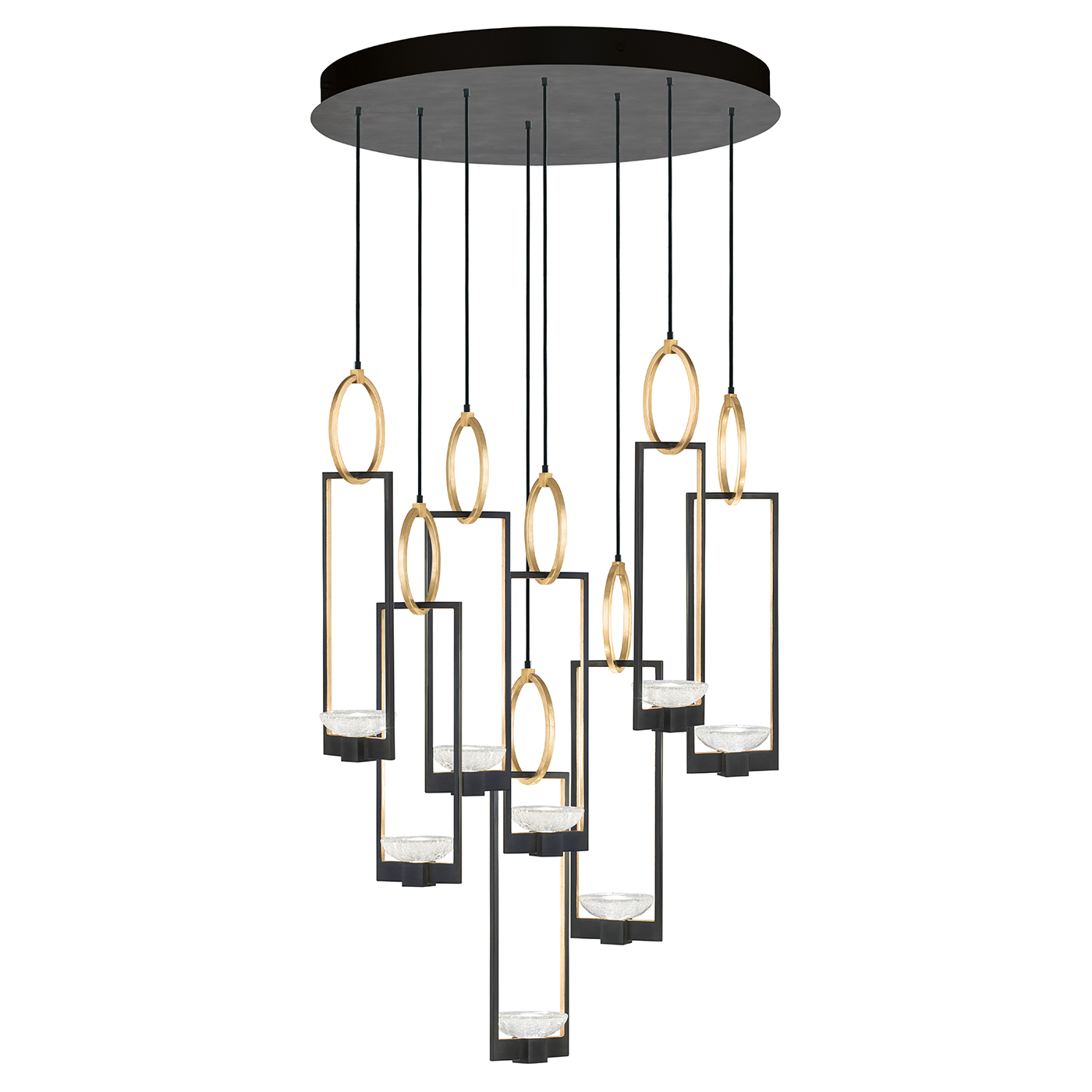 Delphi 33.5"W Round Pendant