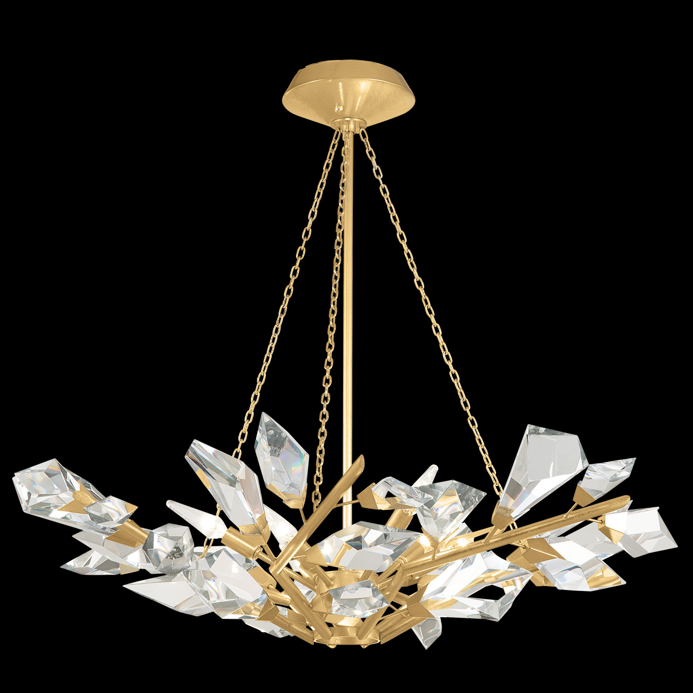 Foret 35.5"W Round Pendant
