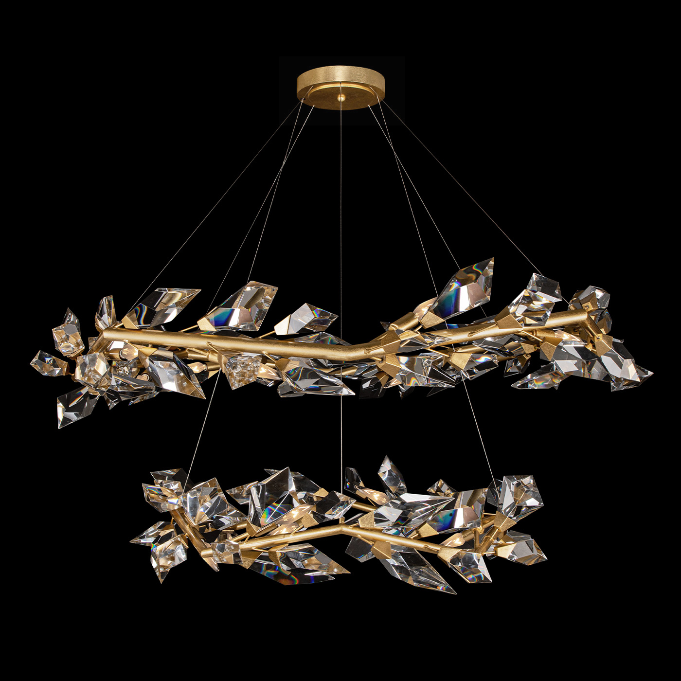 Foret 55"W Round Pendant