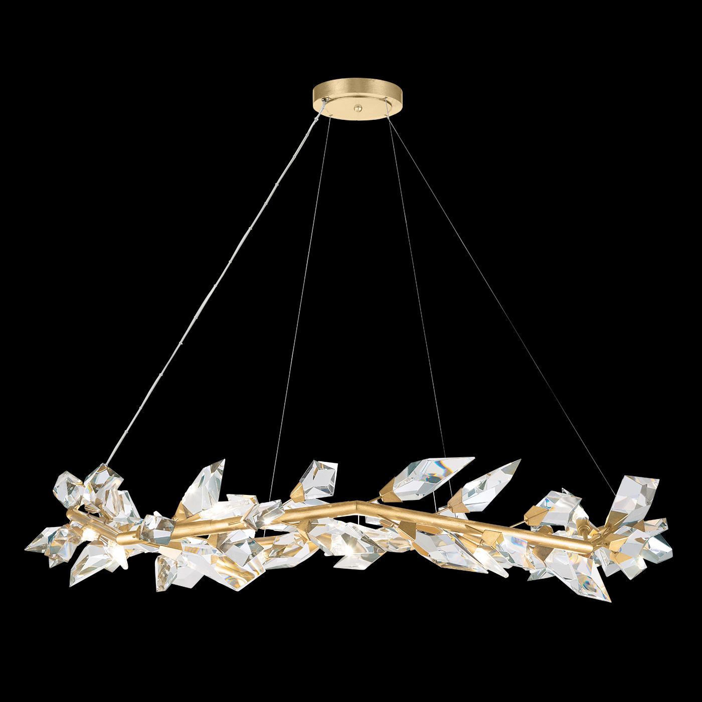 Foret 55"W Round Pendant