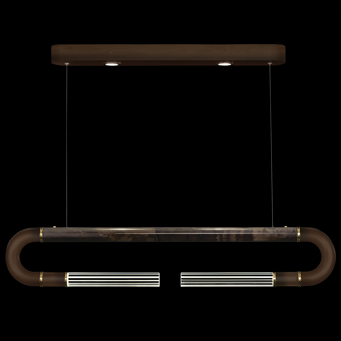Antonia 52"W Linear Pendant