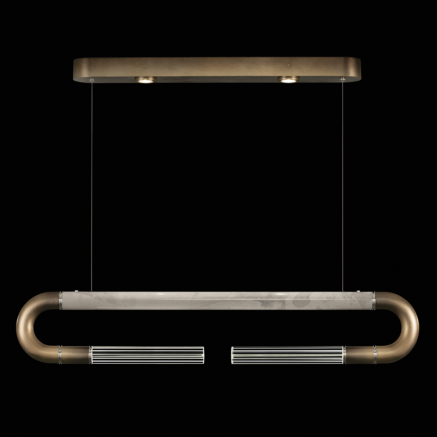 Antonia 52"W Linear Pendant