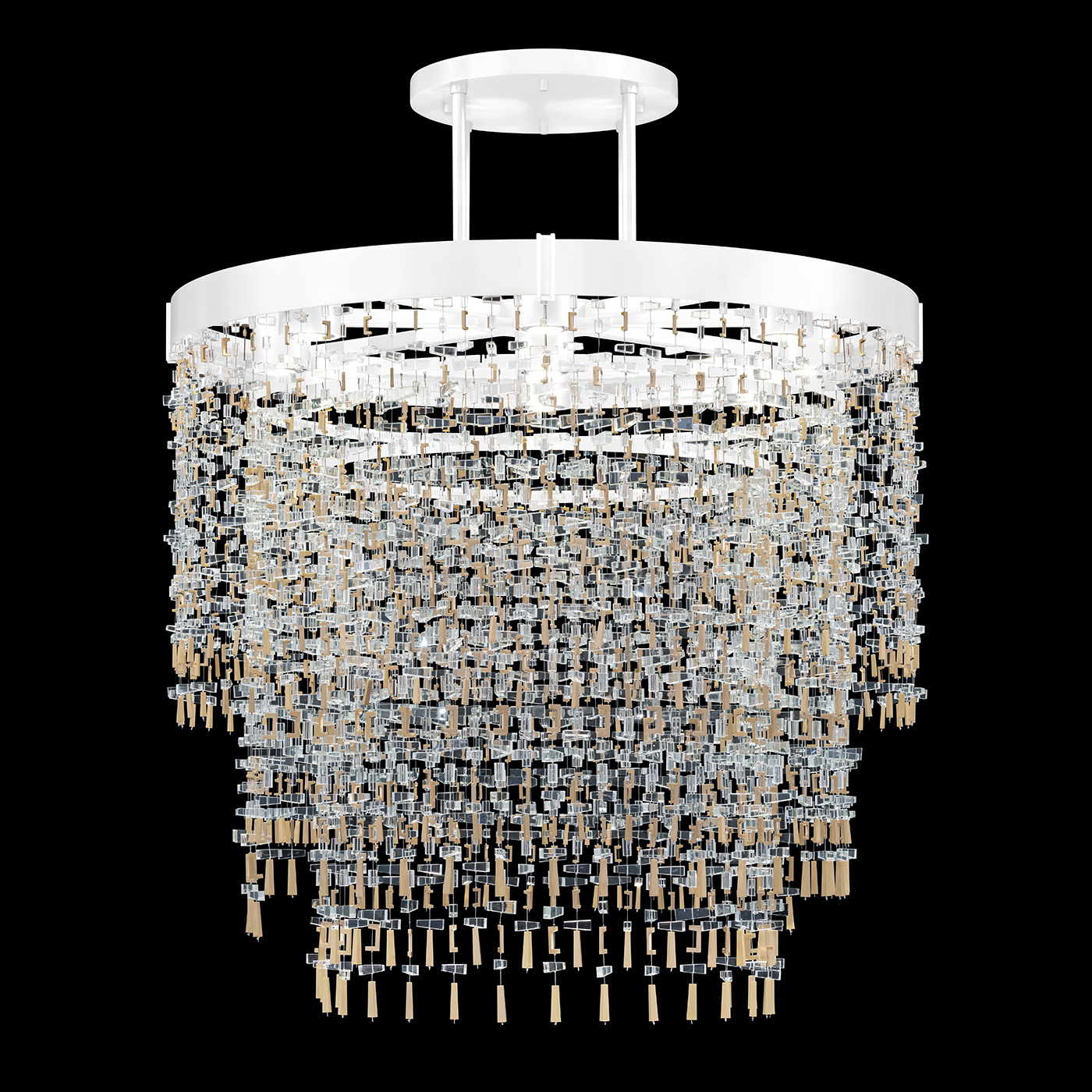 Capri 45"W Round Pendant