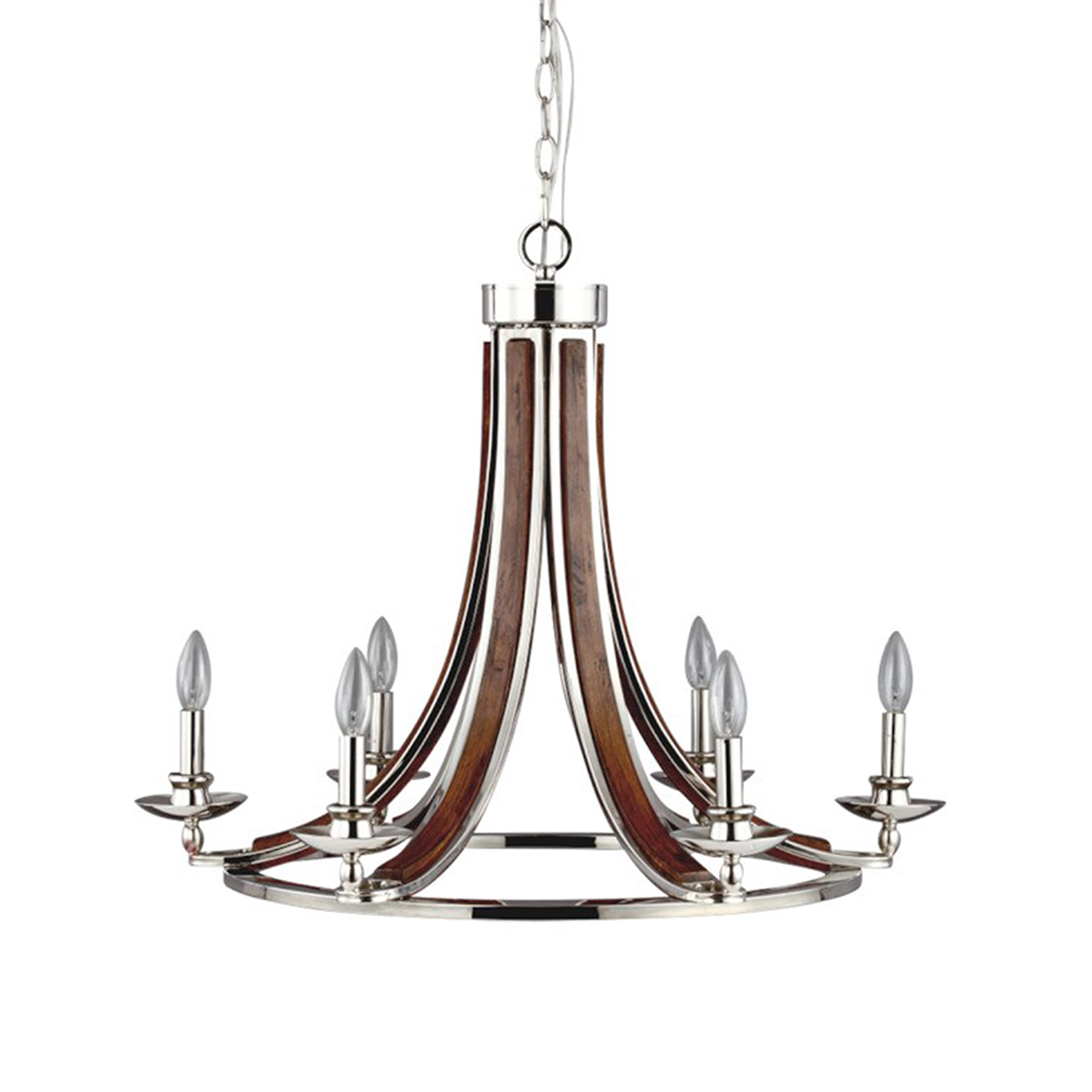 Six Light Chandelier