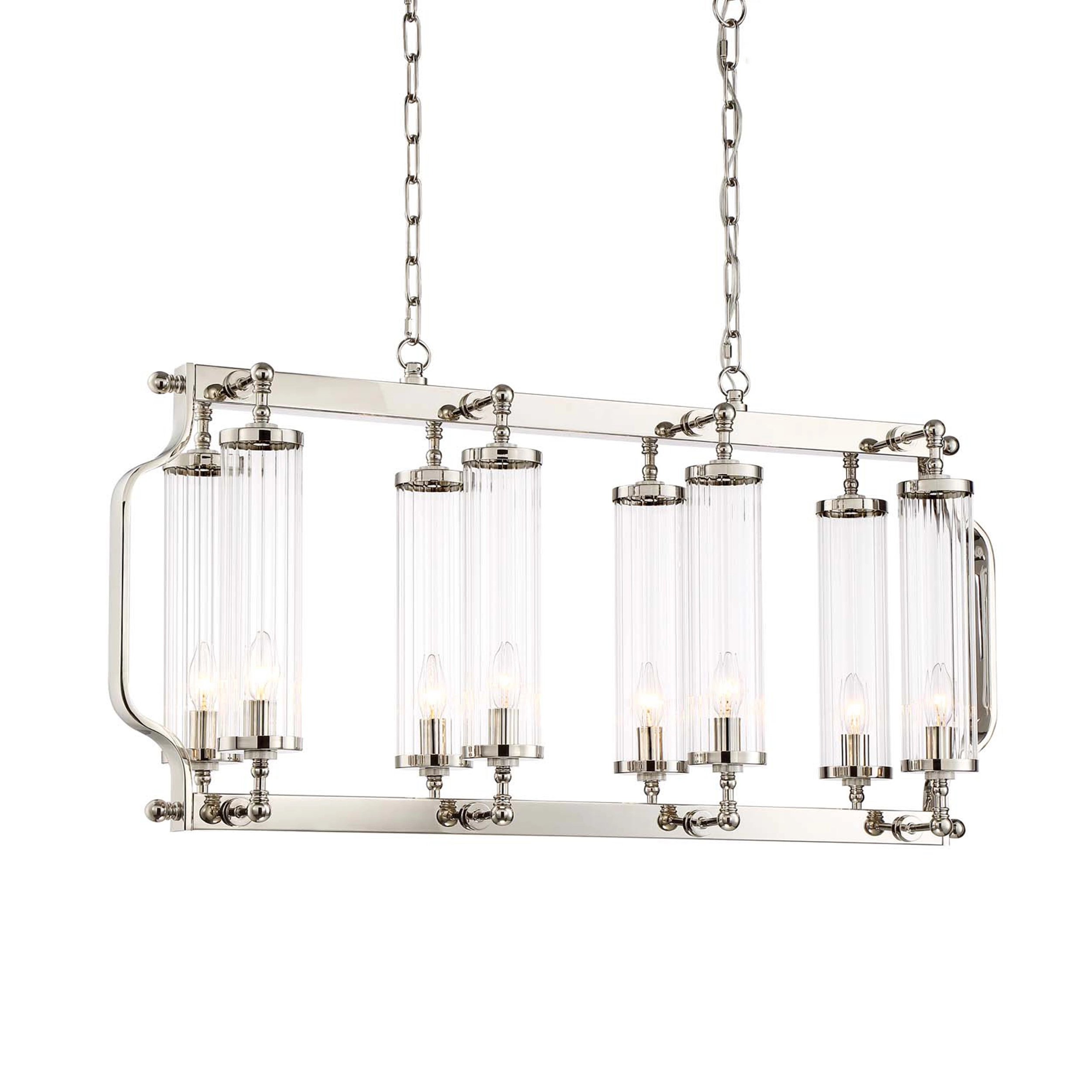 Eight Light Chandelier