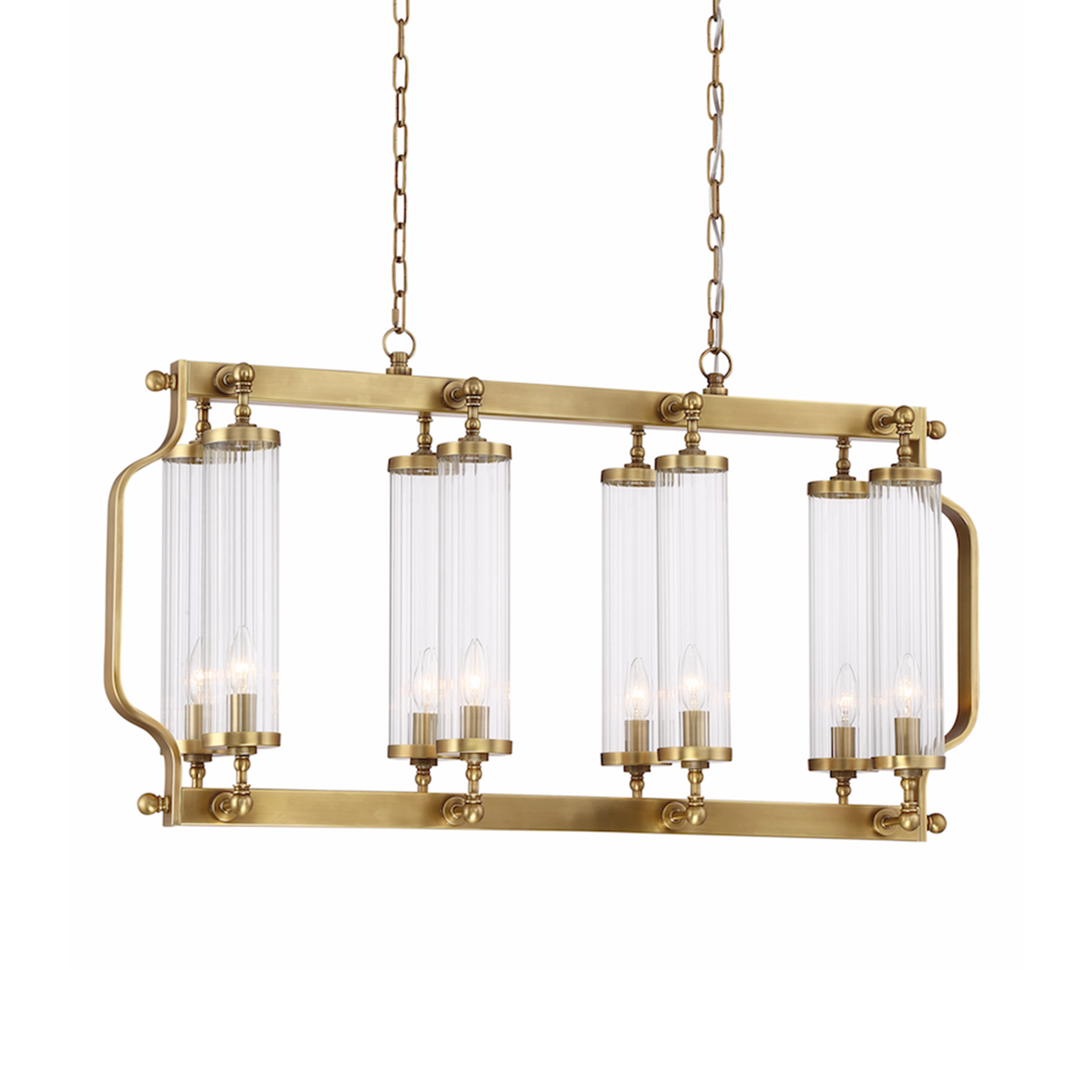 Eight Light Chandelier