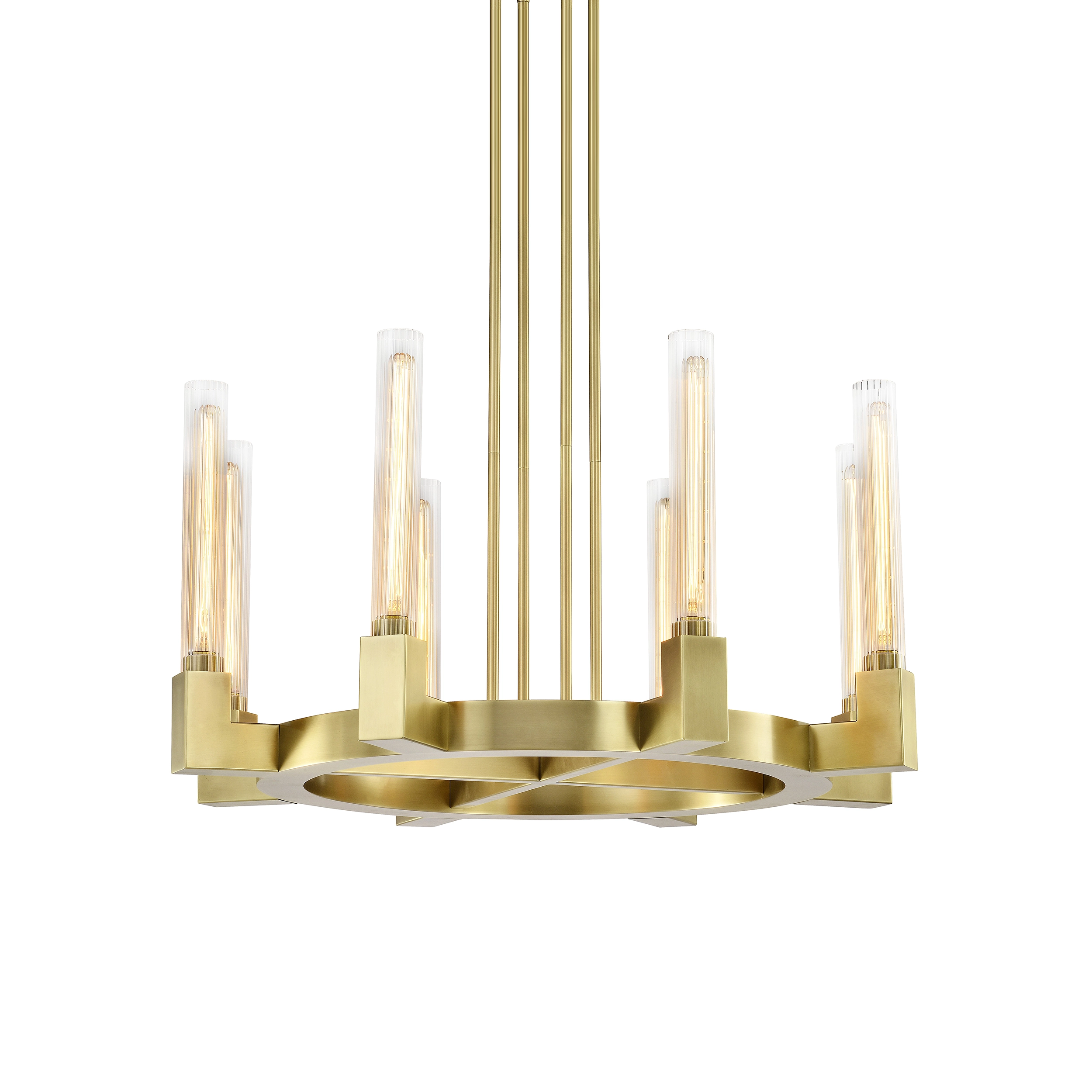 Eight Light Chandelier
