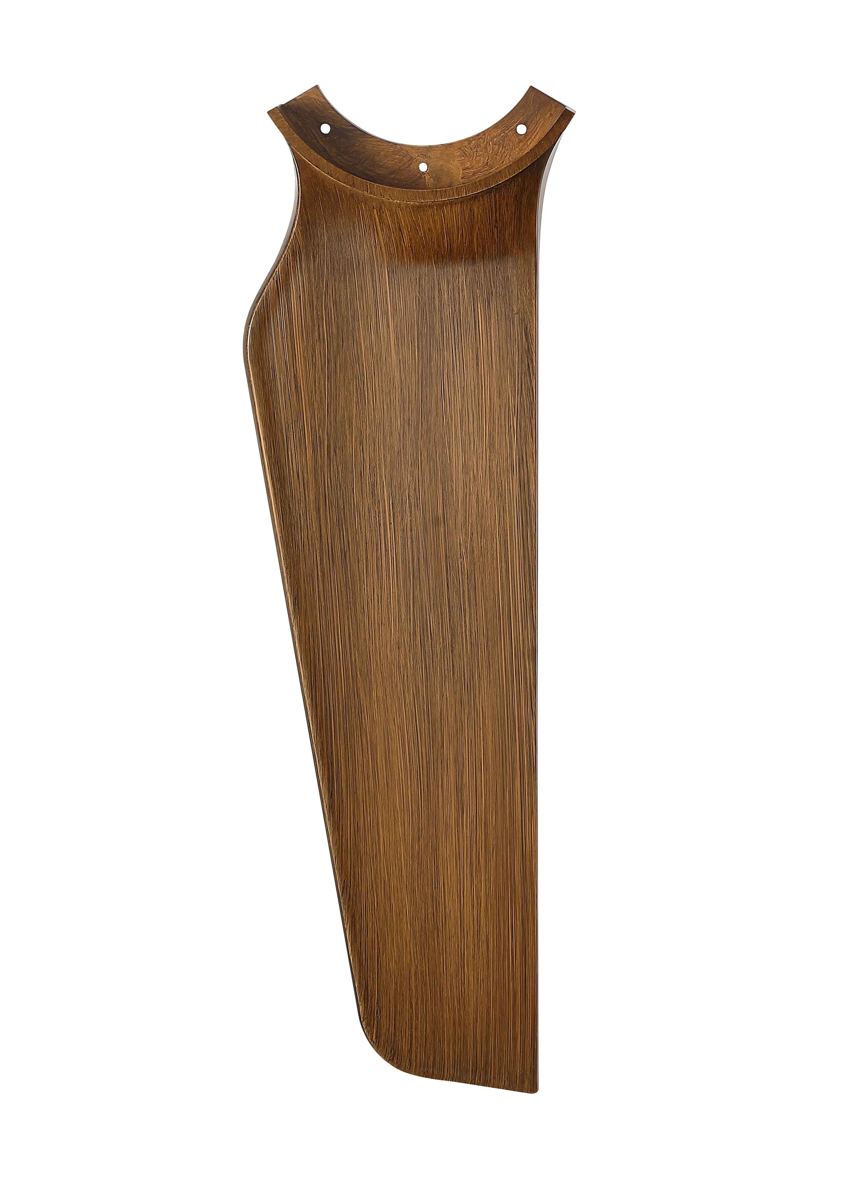 TriAire Custom 44 inch Indoor/Outdoor Ceiling Fan Blade Set of 3 - Koa