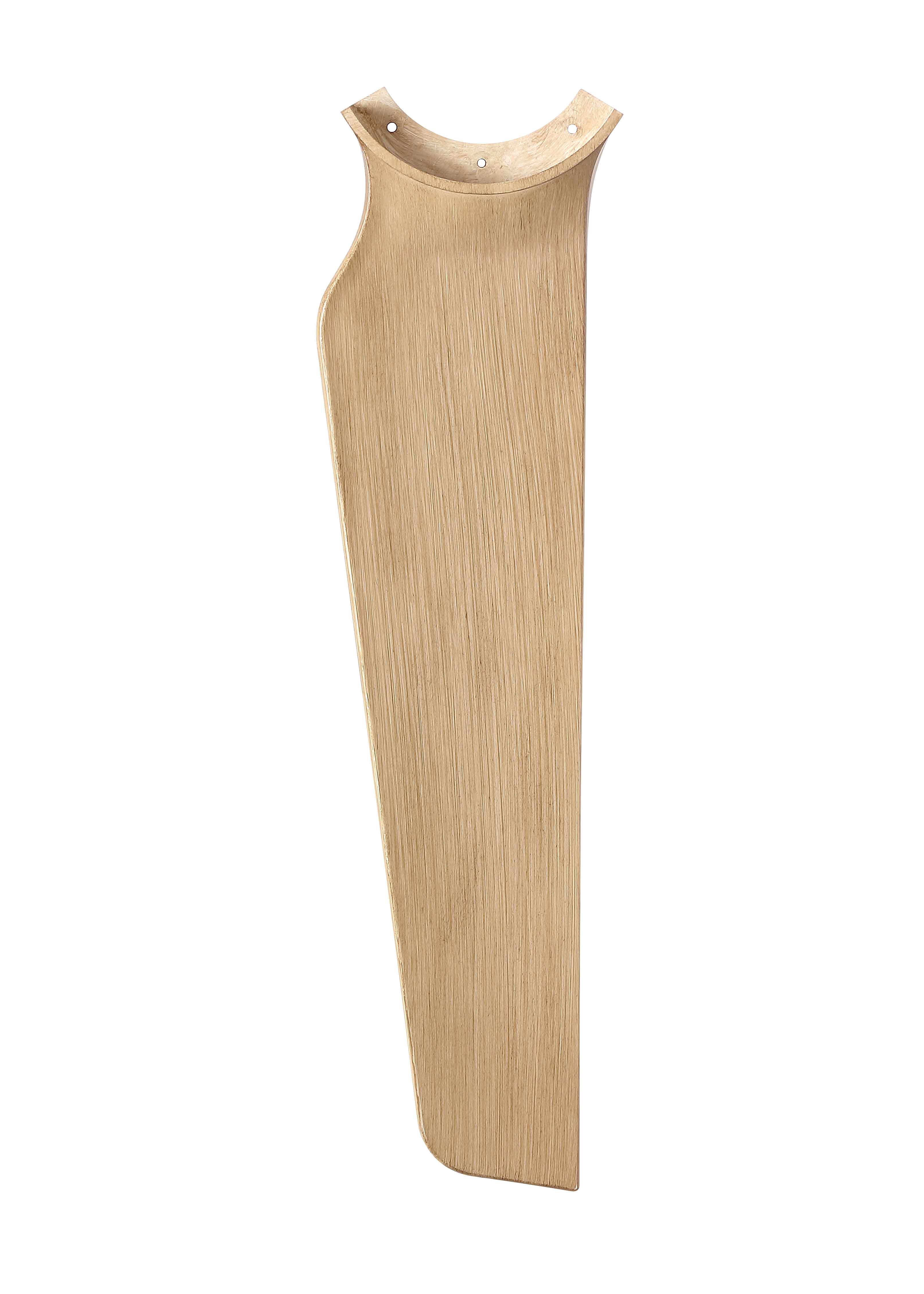 TriAire Custom 52 inch Indoor/Outdoor Ceiling Fan Blade Set of 3 - Natural