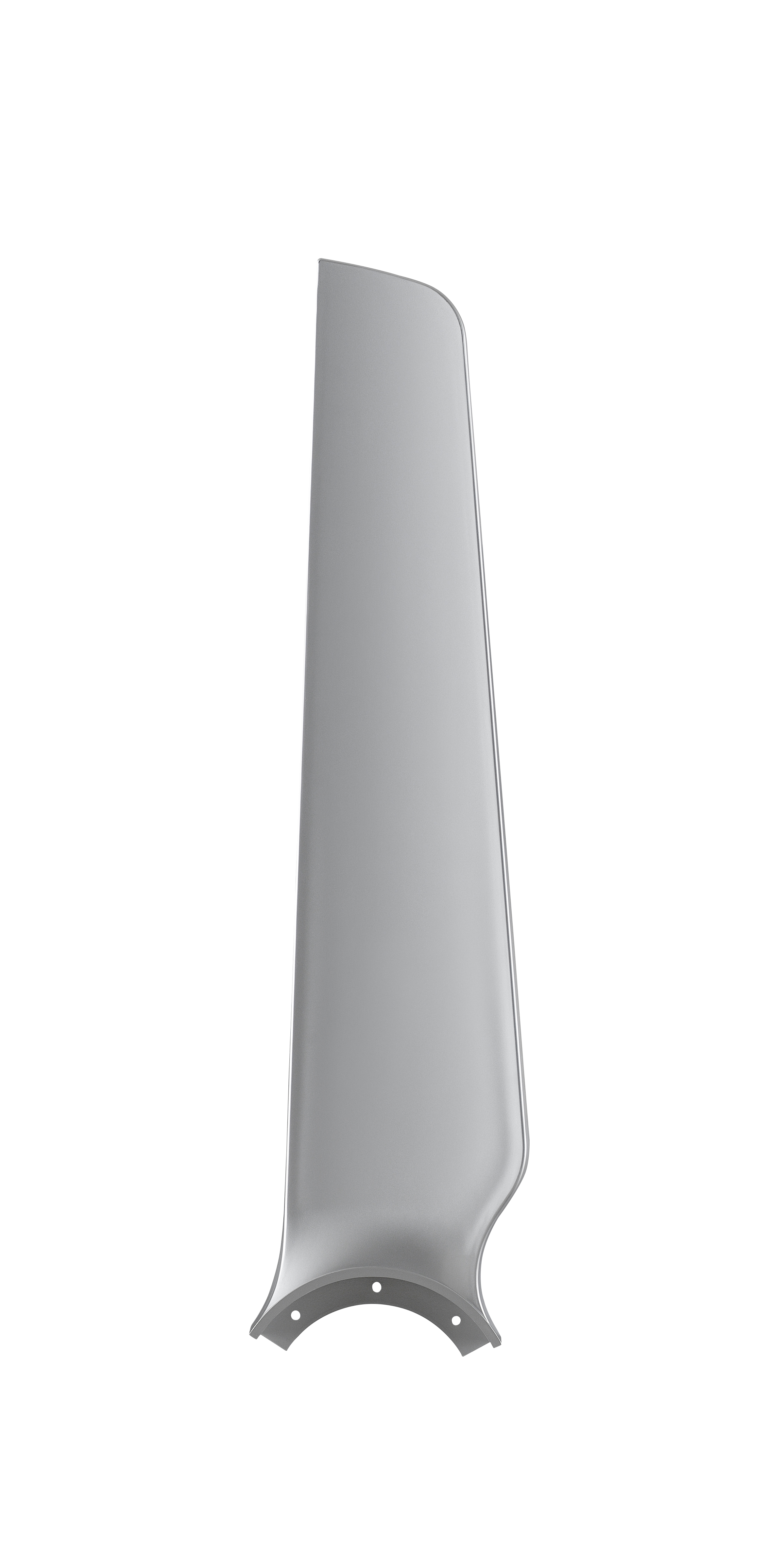 TriAire Custom 56 inch Indoor/Outdoor Ceiling Fan Blade Set of 3 - Silver