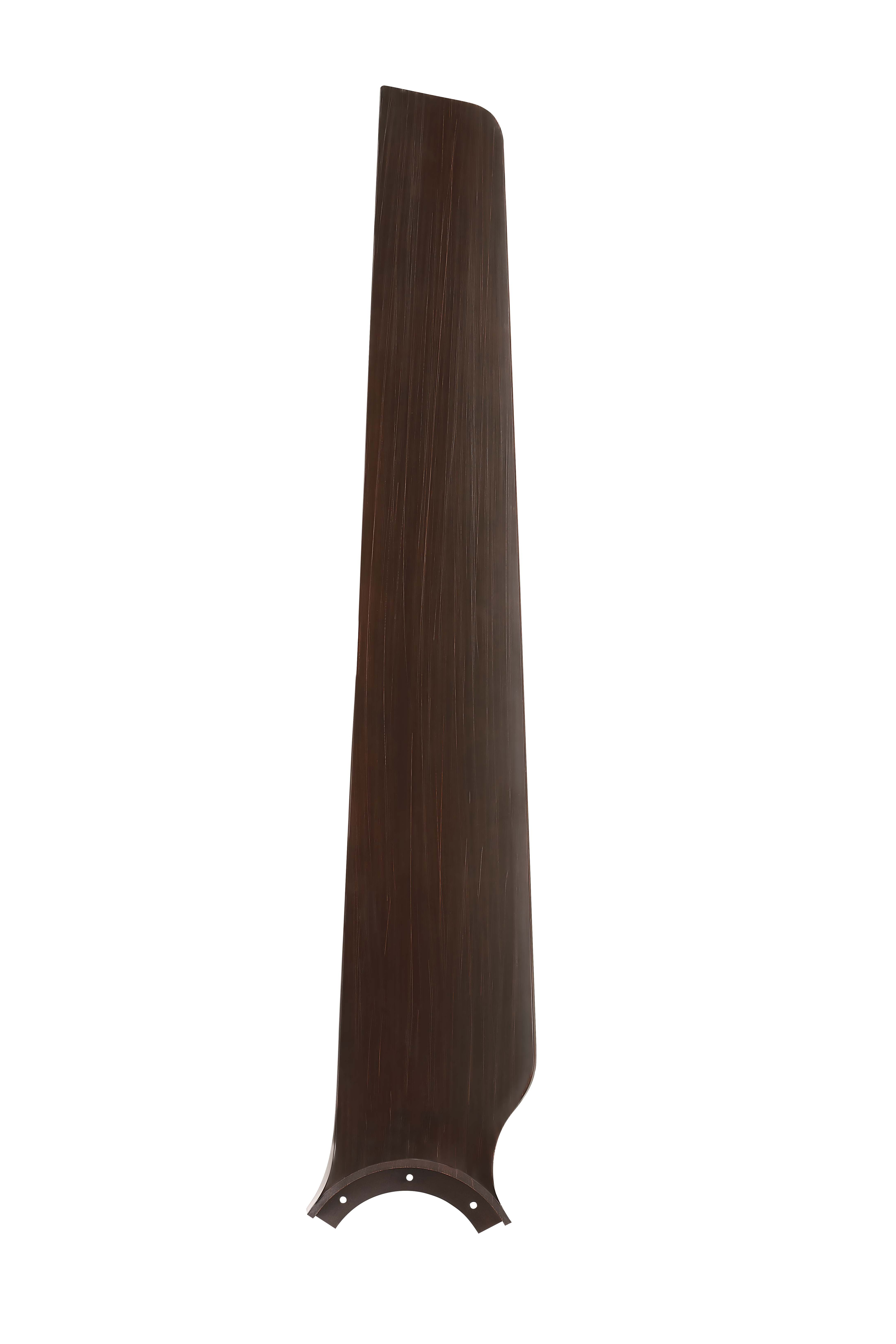TriAire Custom 72 inch Indoor/Outdoor Ceiling Fan Blade Set of Three - Dark Bronze