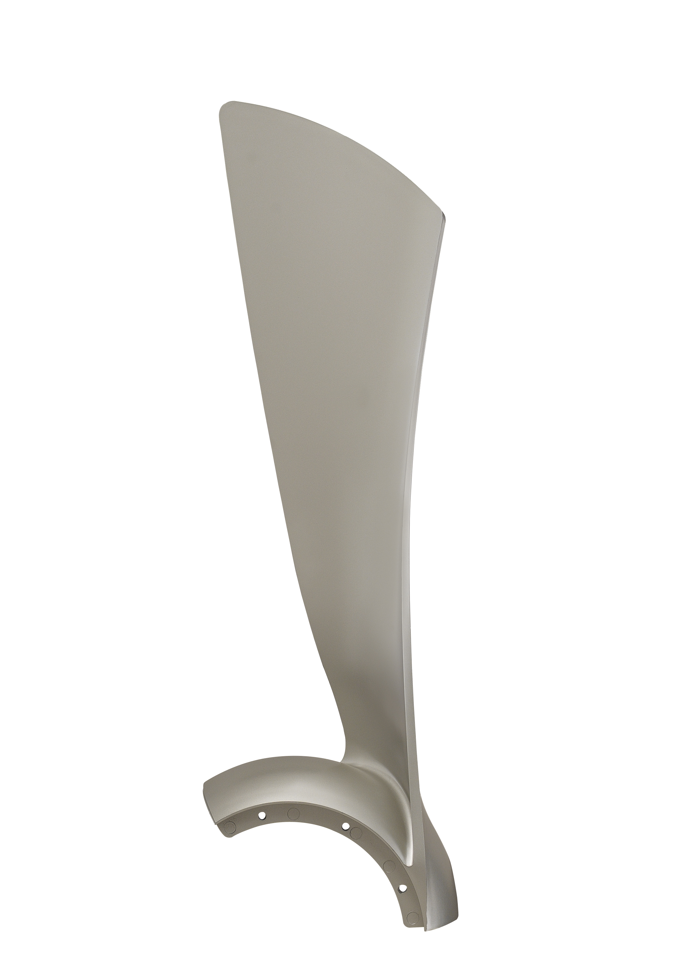 Wrap Custom 44 inch Indoor/Outdoor Ceiling Fan Blade Set of 3 - Brushed Nickel