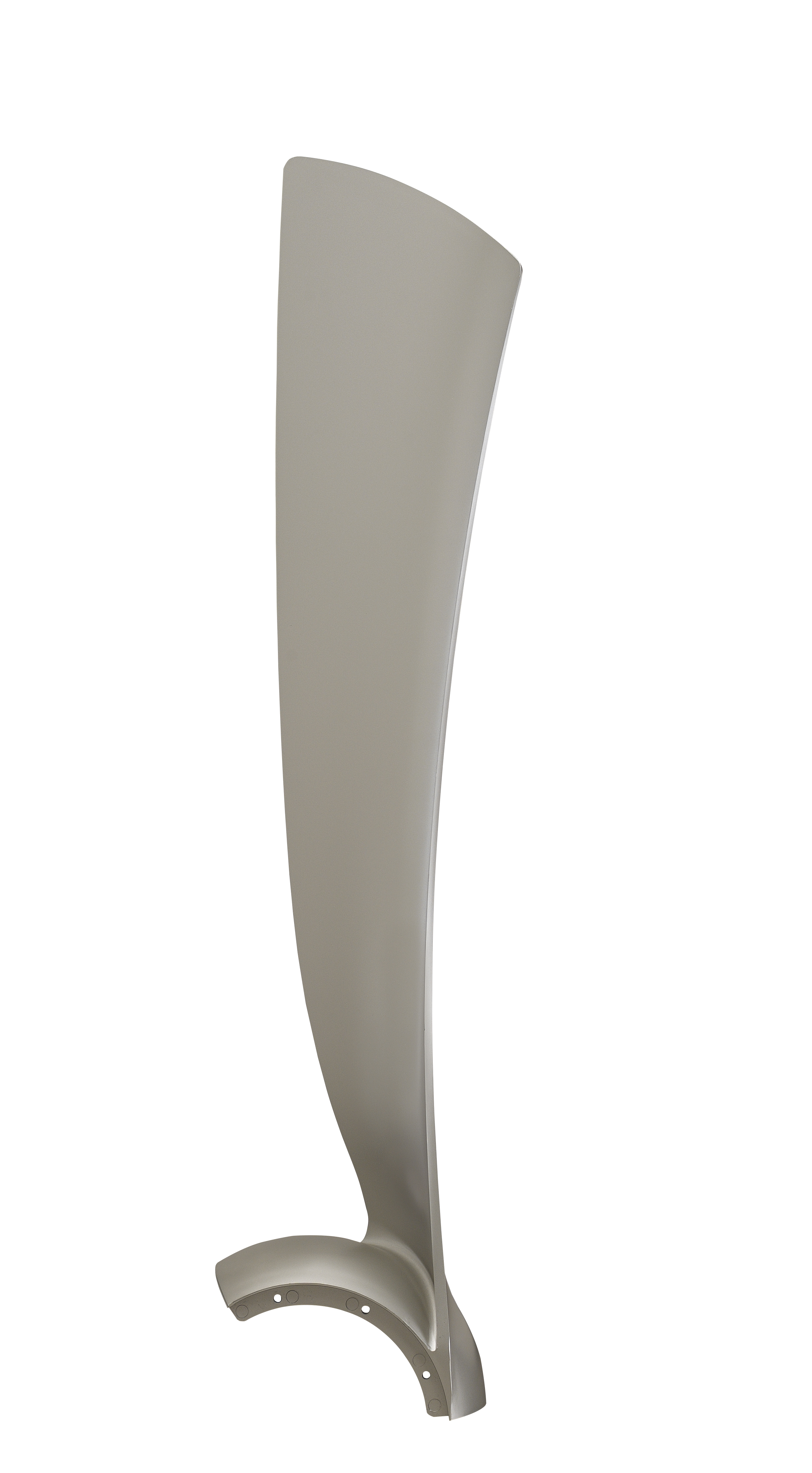 Wrap Custom 64 inch Indoor/Outdoor Ceiling Fan Blade Set of 3 - Brushed Nickel