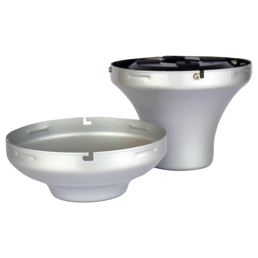 Ceiling Fan Close to Ceiling Kit- Silver - Wet Rated