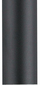 12-inch Ceiling Fan Downrod - Black