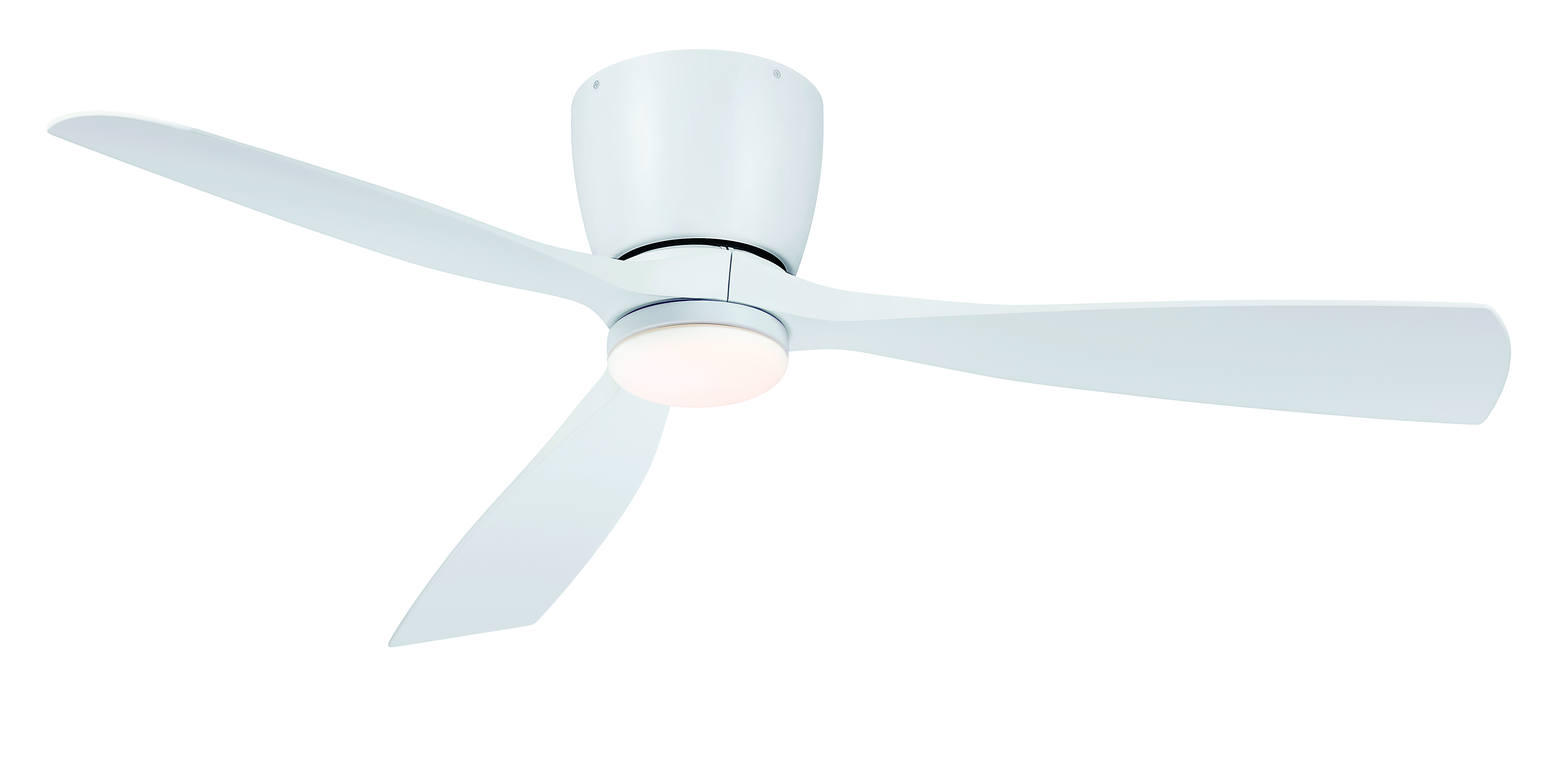 Klinch 52 inch Indoor/Outdoor Ceiling Fan with LED Light Kit - Matte White