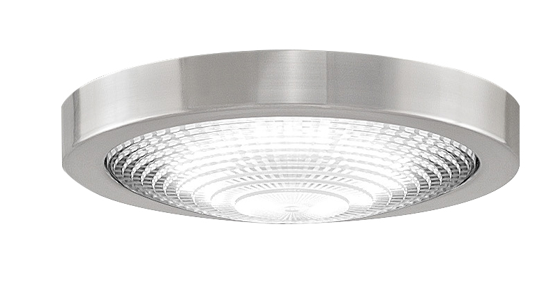 Spitfire DC Custom Ceiling Fan Correlated Color Temperature (CCT) Select LED Light Kit - Brushed Nickel