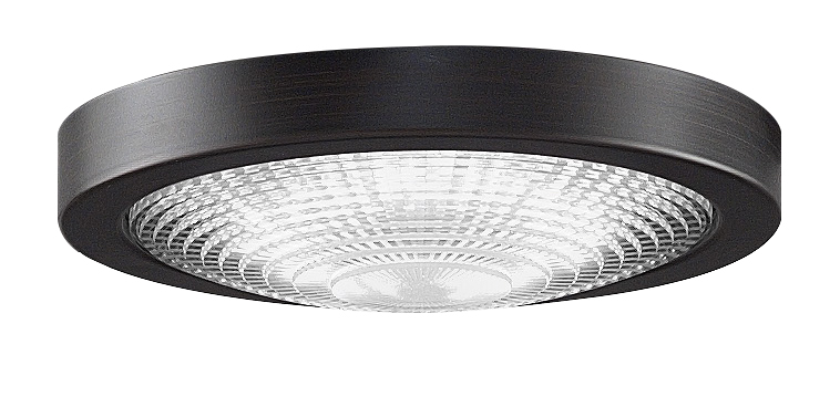 Spitfire DC Custom Ceiling Fan Correlated Color Temperature (CCT) Select LED Light Kit - Dark Bronze