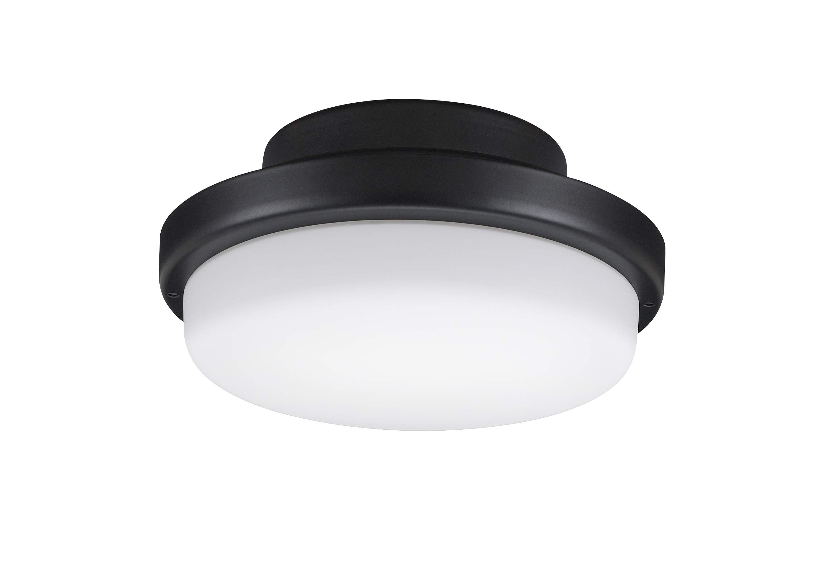 TriAire Custom Ceiling Fan Correlated Color Temperature (CCT) Select CCT LED Light Kit - Black