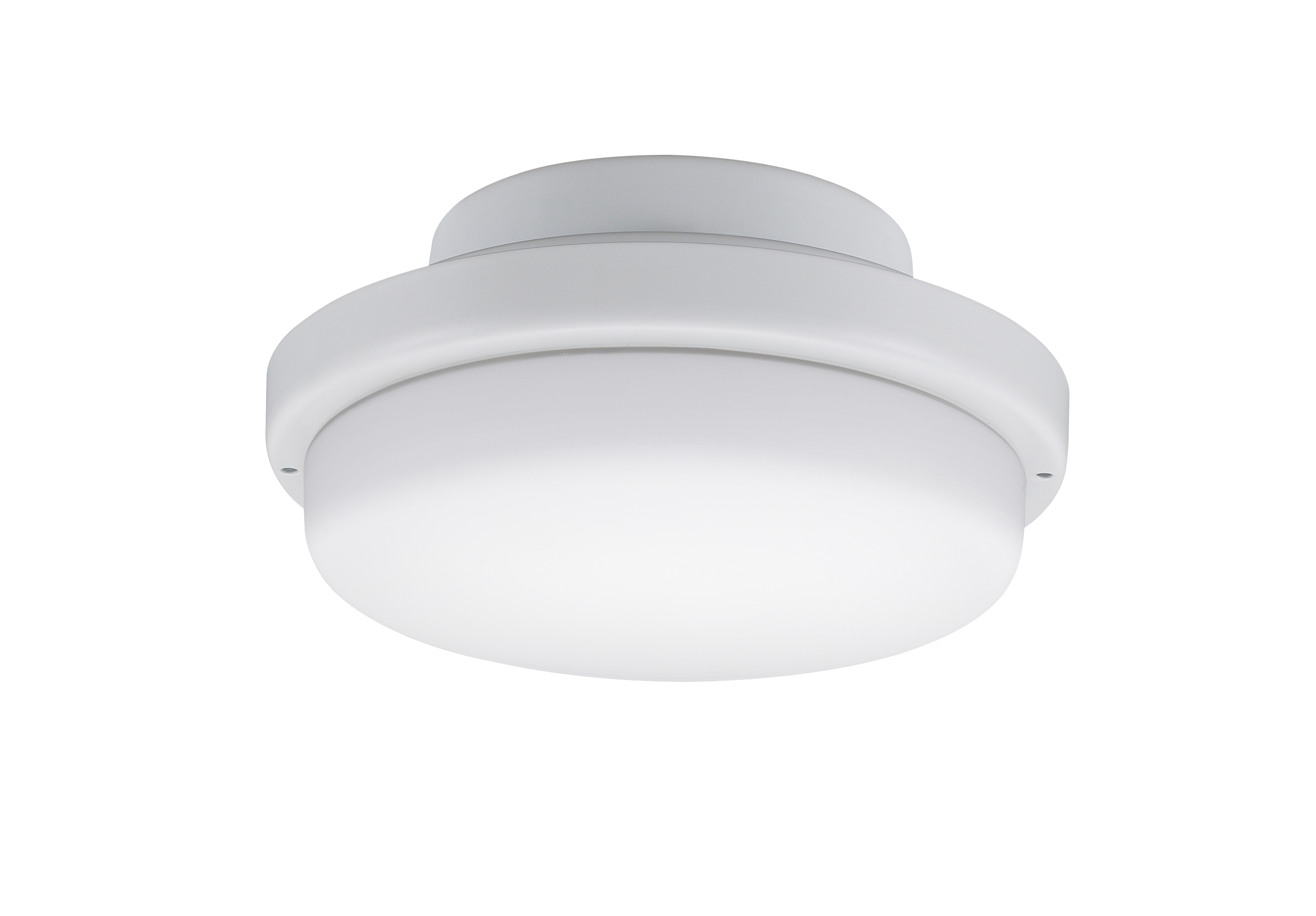 TriAire Custom Ceiling Fan Correlated Color Temperature (CCT) Select LED Light Kit - Matte White