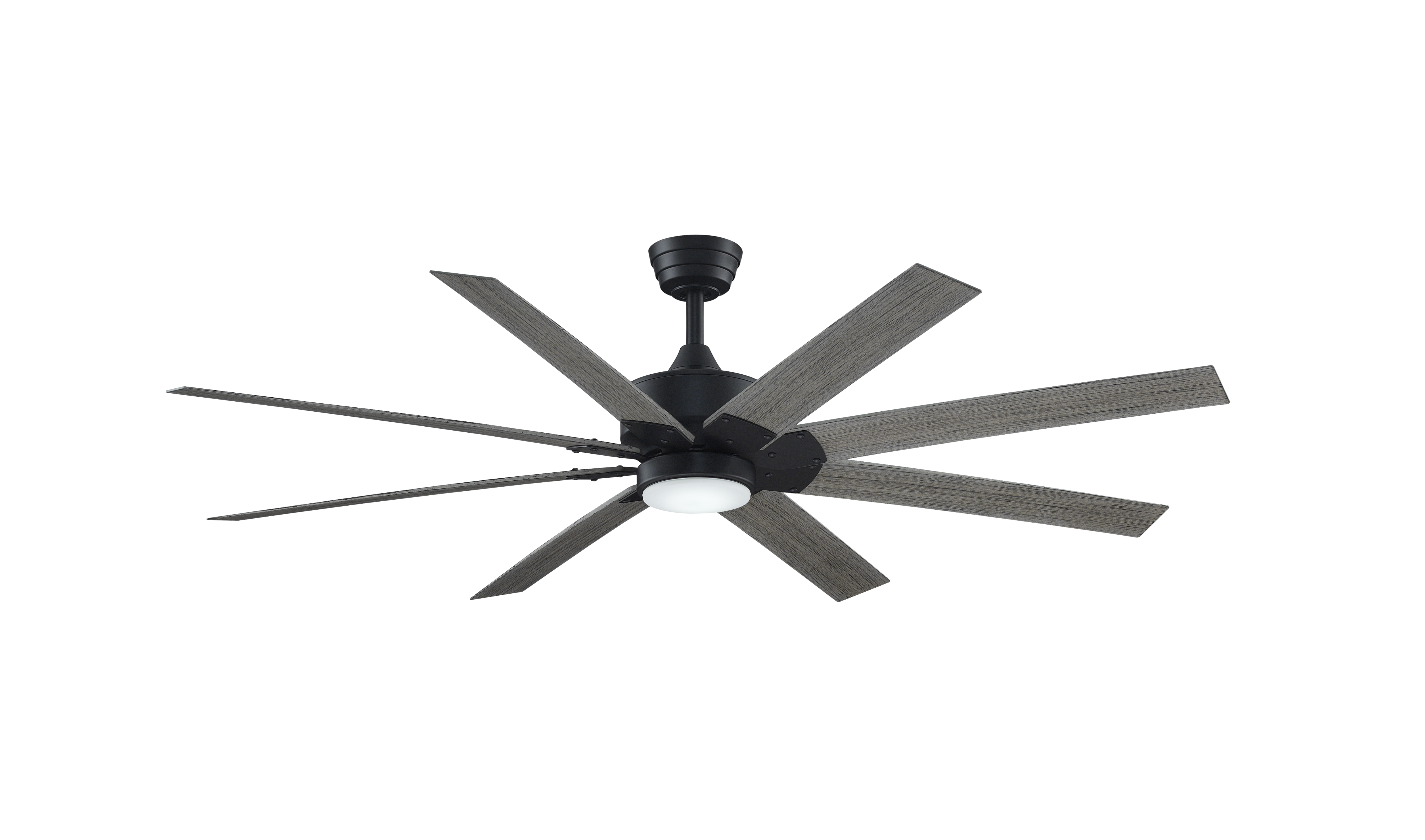 Levon Custom Indoor/Outdoor Smart Ceiling Fan DC Motor - Black
