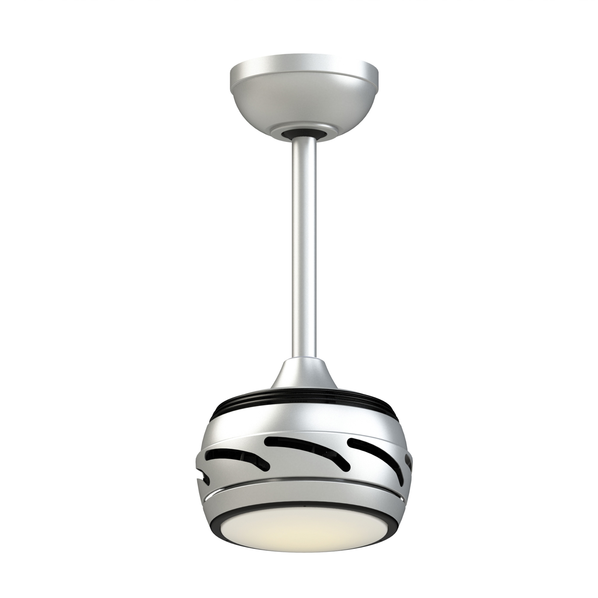 Stellar Custom Indoor/Outdoor Smart Ceiling Fan DC Motor with LED CCT Select Light Kit - Silver