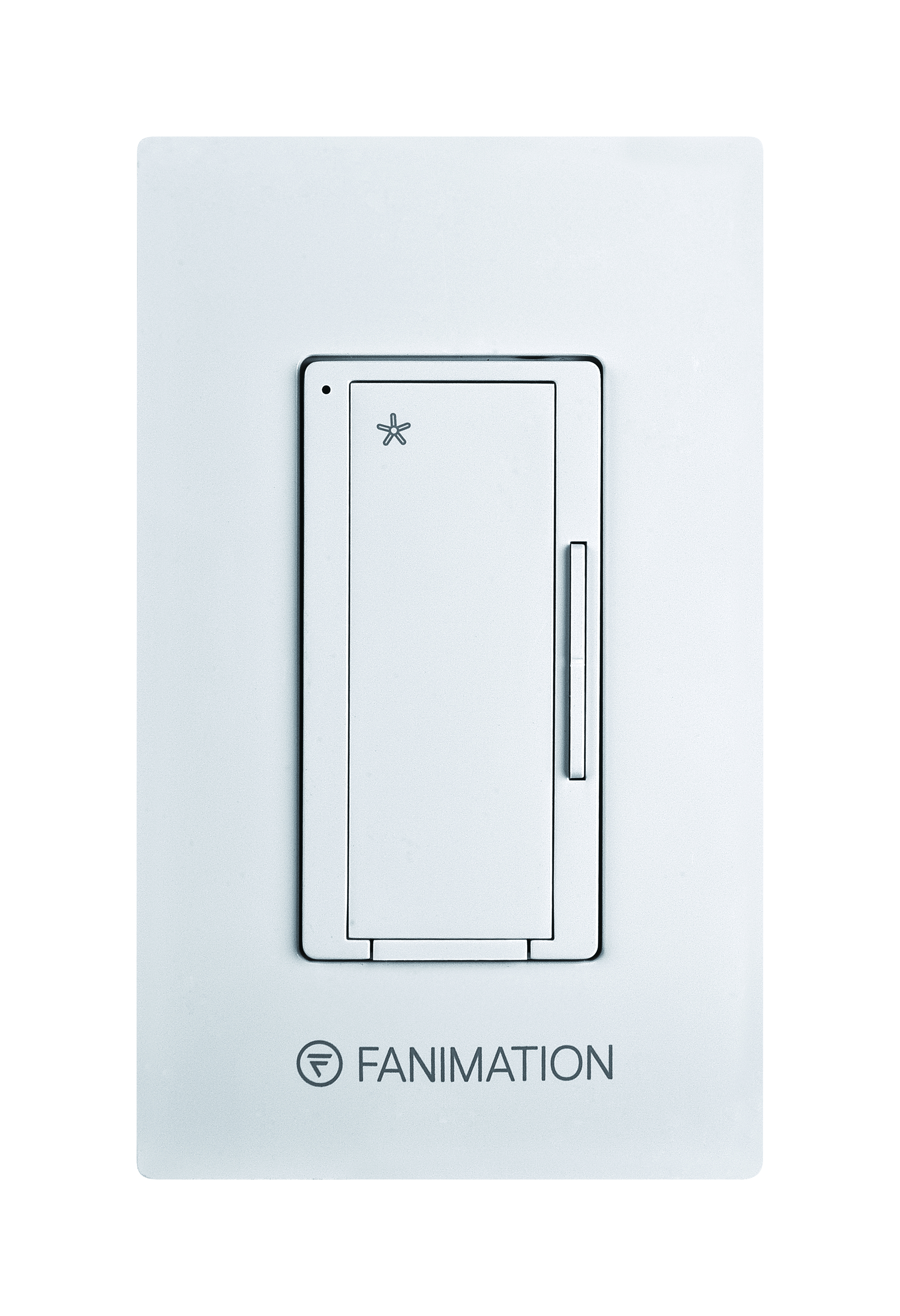Ceiling Fan Wall Control - 3 Speed Fan - White