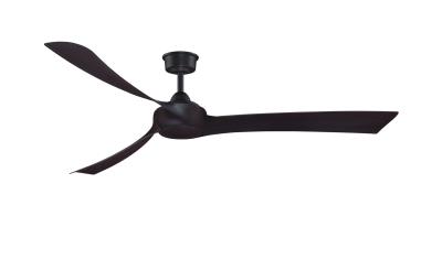 Wrap Custom Indoor/Outdoor Smart Ceiling Fan DC Motor- Dark Bronze