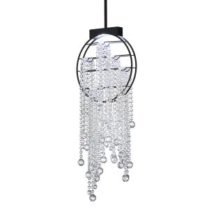 Fantasia 30in LED 3000K/3500K/4000K 120V-277V Pendant in Heirloom Gold with Clear Radiance Crystal