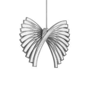 Mysterie LED 3000K/3500K/4000K/5000K Indoor Hanging Lighting in Antique Pewter with Optic Crystal