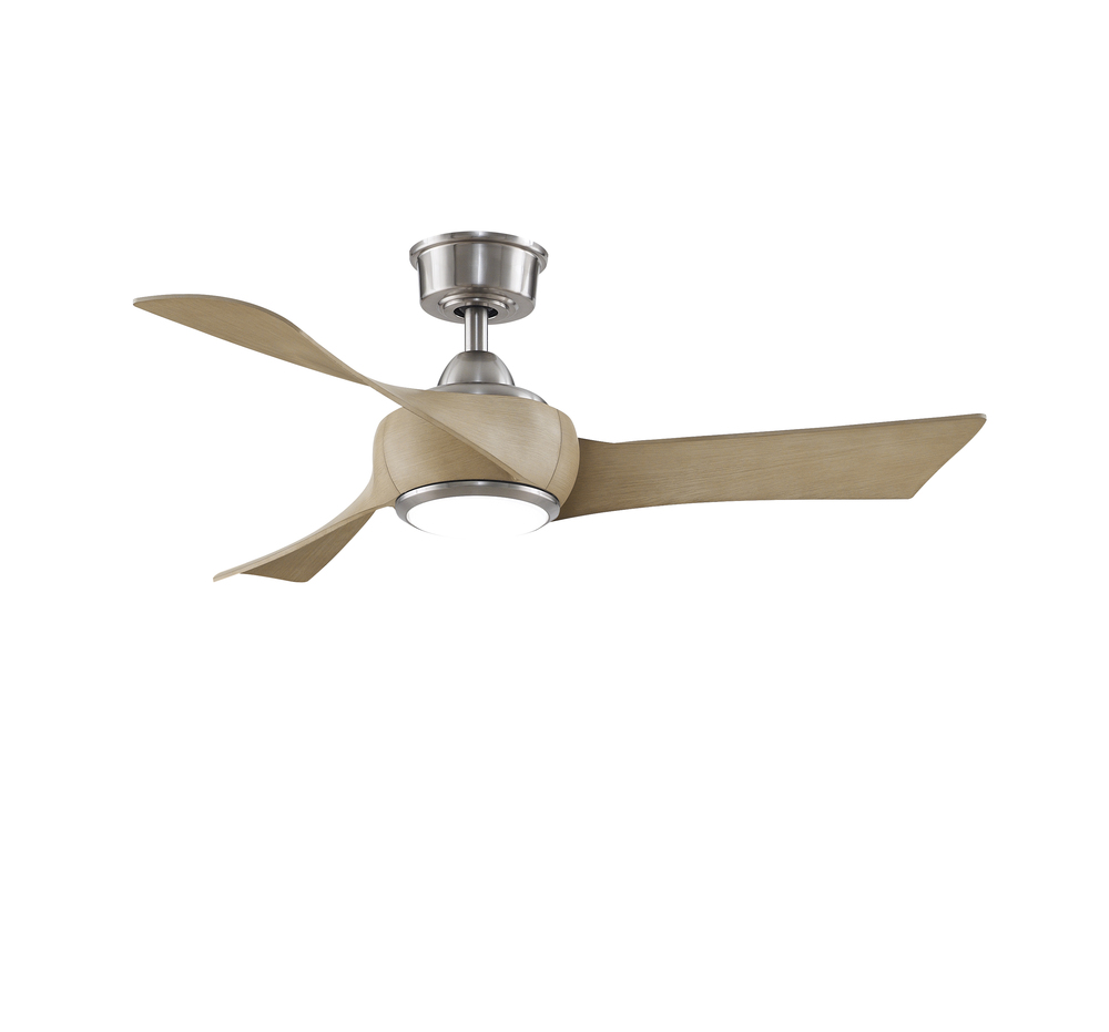 Wrap Custom Indoor/Outdoor Smart Ceiling Fan DC Motor- Brushed Nickel