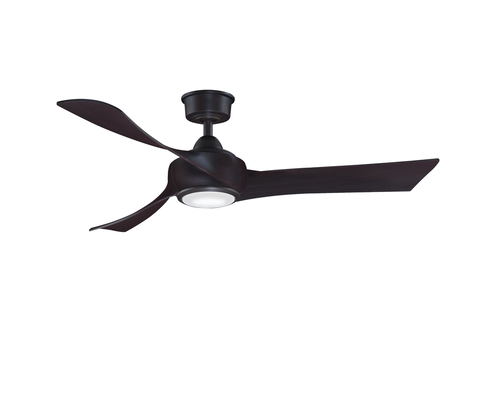 Wrap Custom Indoor/Outdoor Smart Ceiling Fan DC Motor- Dark Bronze