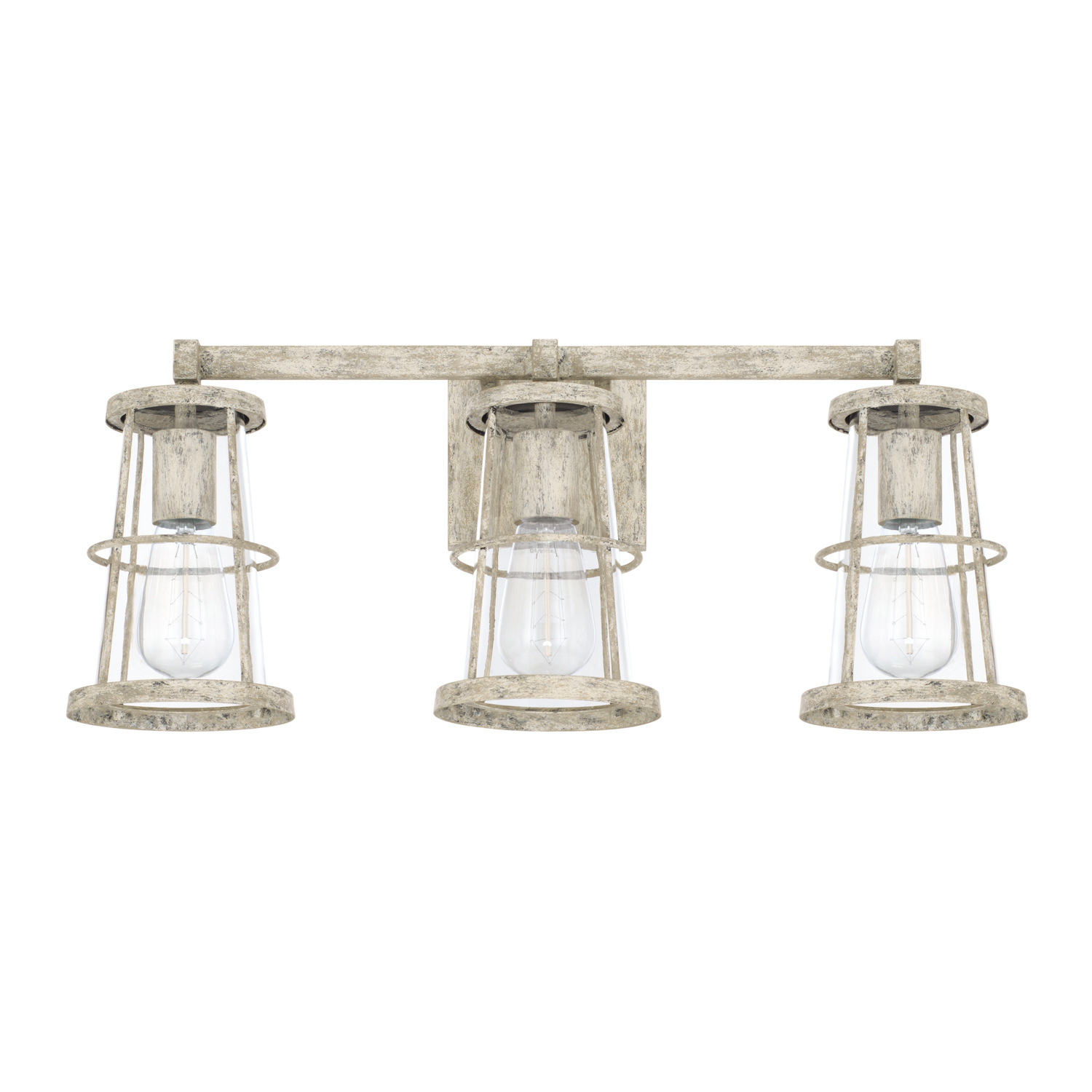 22.5" W x 10" H x 7.5" E 3-Light Vanity in Mystic Sand