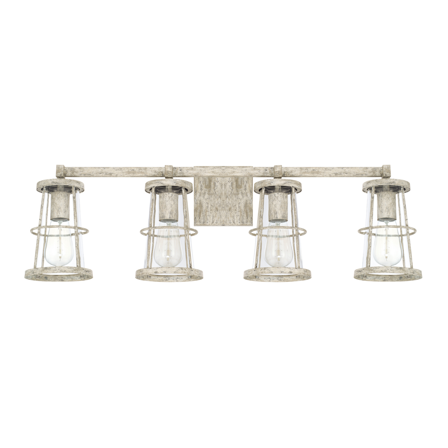 31" W x 10" H x 7.5" E 4-Light Vanity in Mystic Sand