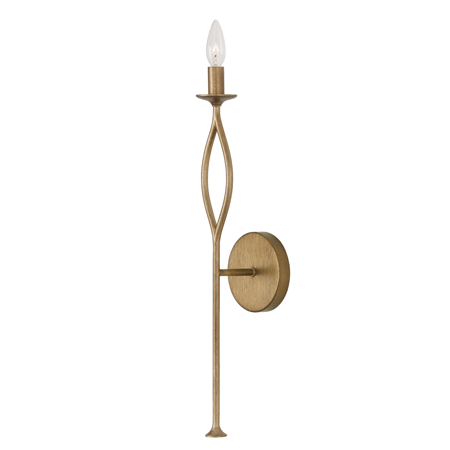5"W x 23"H 1-Light Sconce in Mystic Luster