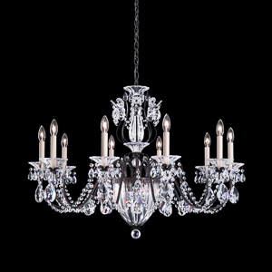 Bagatelle 13 Light 120V Chandelier in Heirloom Gold with Clear Radiance Crystal