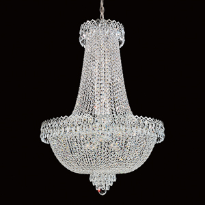 Camelot 22 Light 120V Chandelier in Aurelia with Clear Optic Crystal