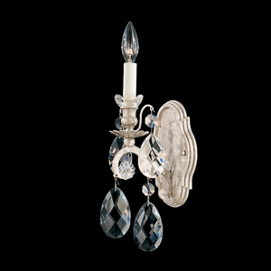 Renaissance 1 Light 120V Wall Sconce in Heirloom Gold with Clear Radiance Crystal