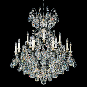 Renaissance 16 Light 120V Chandelier in Heirloom Gold with Clear Radiance Crystal
