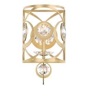 Gwendolynn 1 Light 120V Wall Sconce in Heirloom Gold and Clear Radiance Crystal