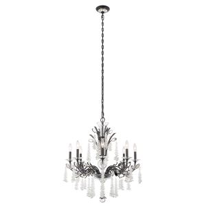 MacLyn 8 Light 120V Chandelier in Heirloom Gold and Clear Radiance Crystal