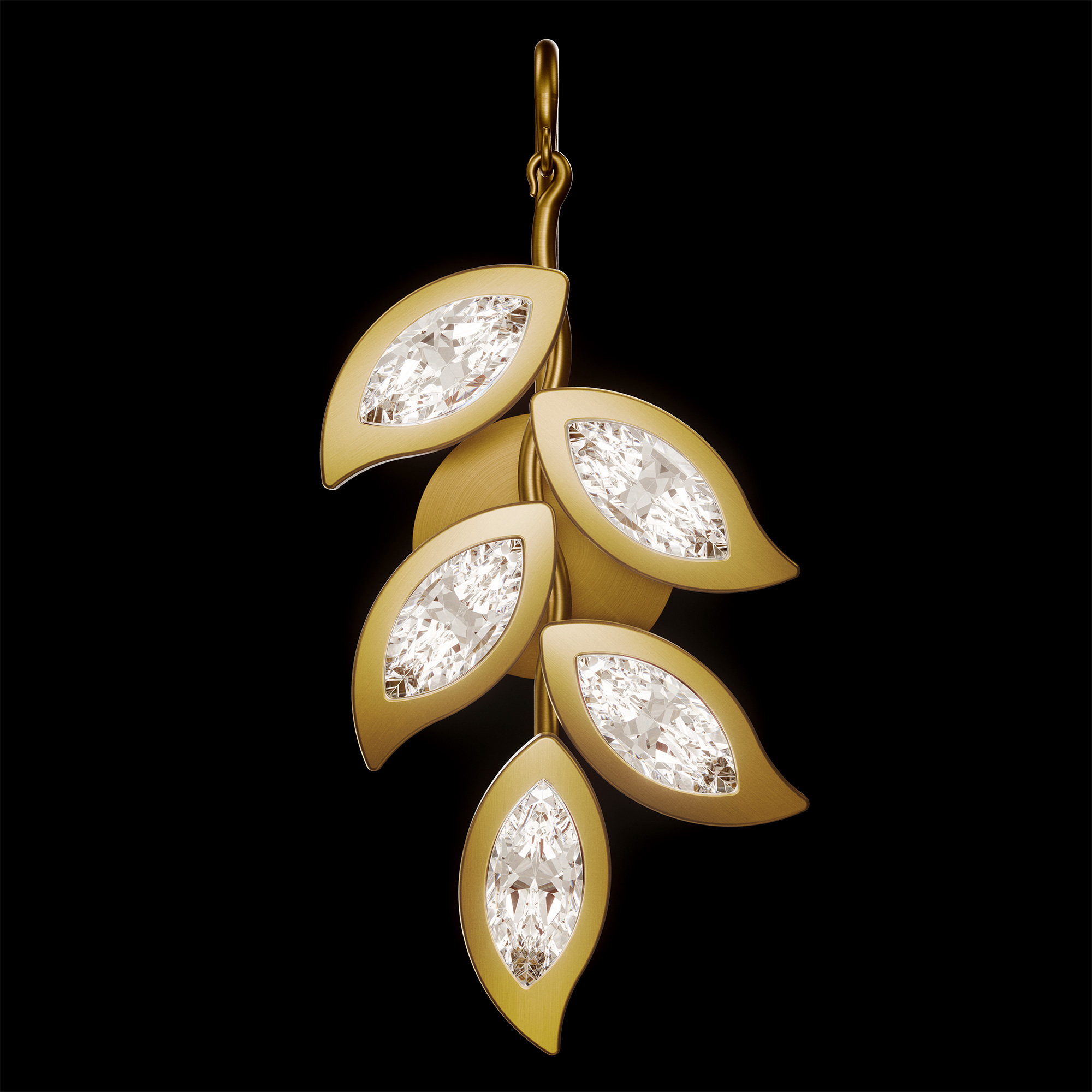 Vinessa 26in LED 3000K/3500K/4000K/5000K Wall Sconce in Aged Brass with Optic Crystal