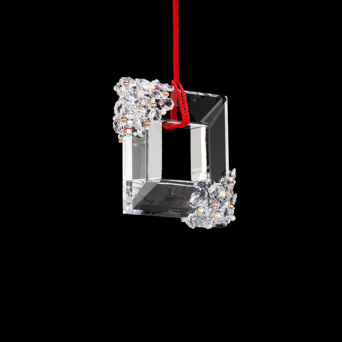 Eva 10IN LED 3000K/3500K/4000K 120V-277V Mini Pendant in Polished Chrome with Radiance Crystal