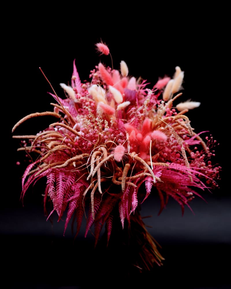 Bouquet de fleurs séchées à petit prix proposé par L'Or en Fleur.
