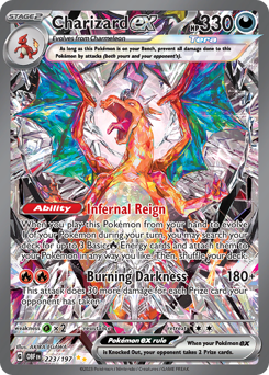 Charizard ex, Obsidian Flames, NM