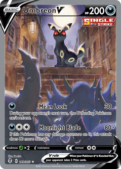 Umbreon V, Evolving Skies, PSA 10