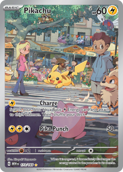 Pikachu, 151, NM